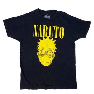 Naruto Shippuden Shonen Jump Nirvana Style Graphic T-Shirt - M